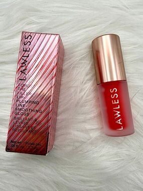 Lawless Forget The Filler Lip Plumper Line Smoothing Gloss - Cherry Vanilla